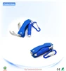 Led light Key Chain With Mountaineering buckle and Bottle opener&Fruit knife car pen keychain gift set