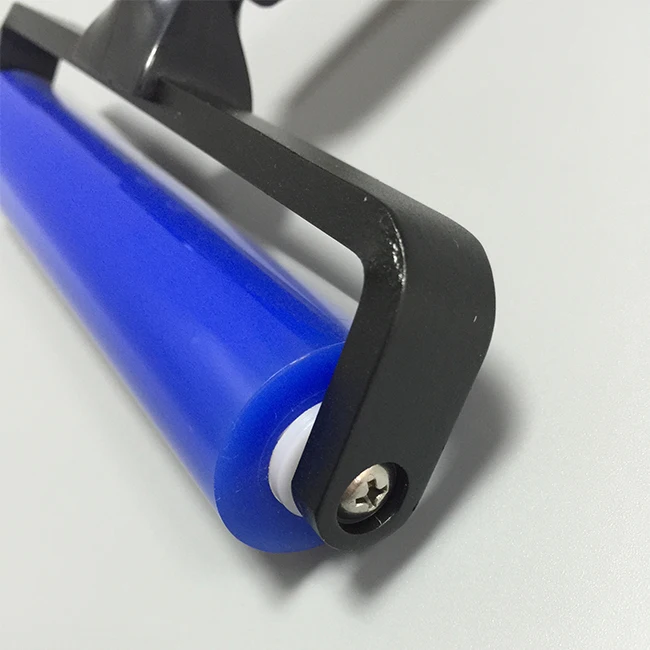 Durable 12" Cleanroom Sticky Silicone Roller With Plastic Handle Buy