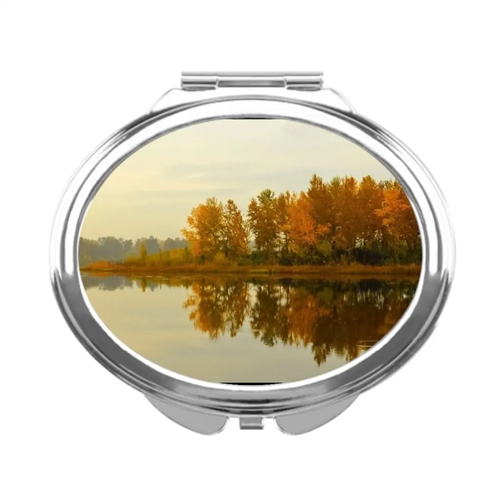 white0 Autumn Autumn Forest Makeup Mirror