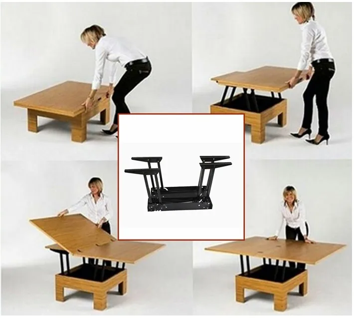 Flip Top Table Mechanism Folding Table Hinge Dining Table Frame Lf8012