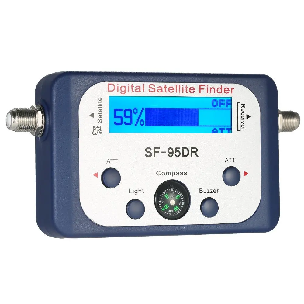 Buy Satellite Signal Strength Meter Finder With LED Bar Graph Aiming 