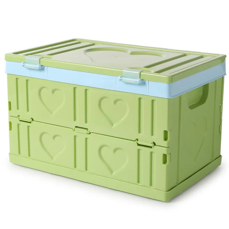 Bafuluo 2019 New Arriving Easy Plastic Foldable Trunk Crate For Car