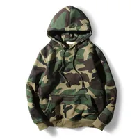 

High Quality Men Women Autumn Winter Army Green Camouflage Hoodies