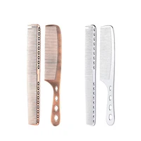 

Best selling stainless steel hair comb flat metal comb