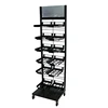 Movable Practical Store Cheap Metal Hat / Cap Rack For Displaying