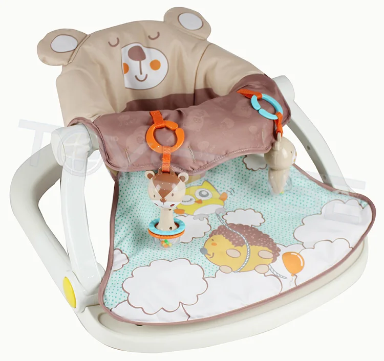 2019 reborn bebe kids swing chair brown bear fold bouncer