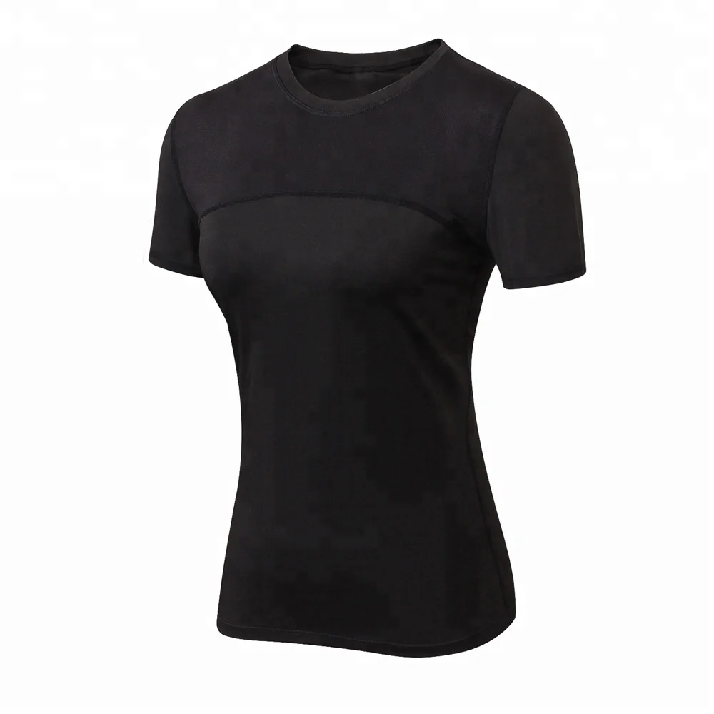 

Dry Fit Sports Gym T Shirt Wholesale Women's Fitness Workout Custom Clothing