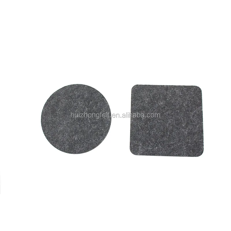 soft feel felt ball coasters diy