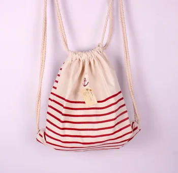 Zakka Canvas Shoulder Strap Drawstring Laundry Bag - Buy Single Strap Shoulder Laundry Bag ...