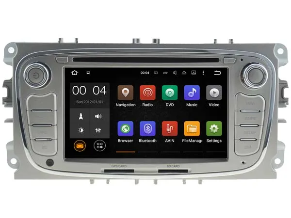 Top Android 9.0 Car Dvd Navi Player FOR FORD S-MAX(2008- 2011)/GALAXY audio multimedia auto stereo support DVR WIFI DAB all in one 17