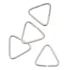 12mm X 11mm Sterling Silver Large Triangle Jump Rings Hang Drop Bails