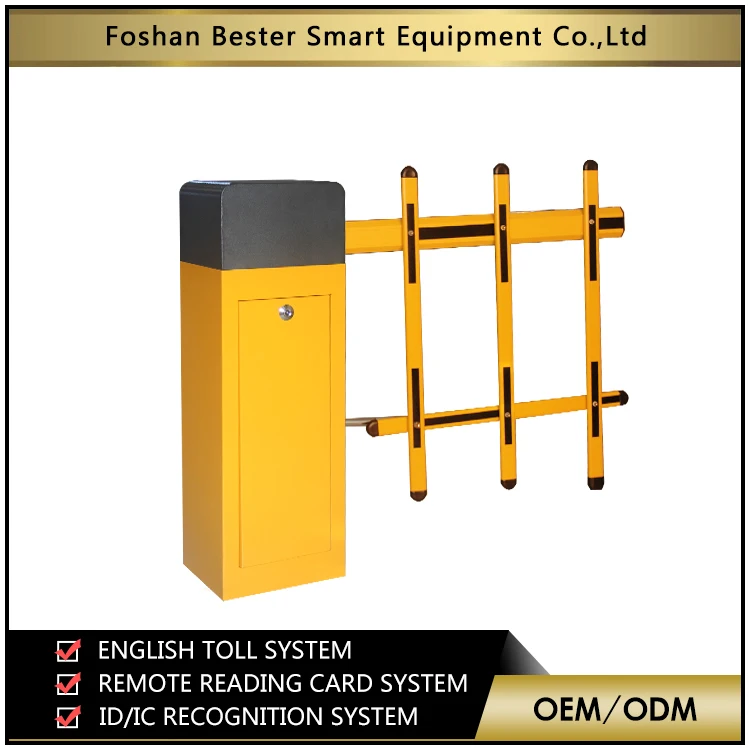 Road Remote Control Car Parking Driveway Lift Up And Down Barrier Gate