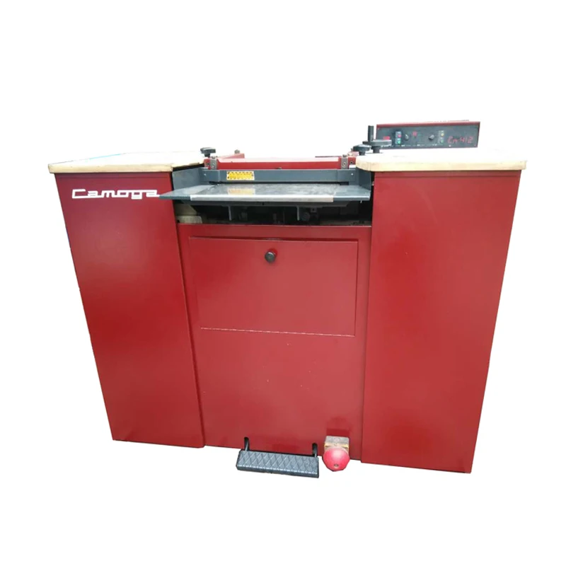 
Italian Camoga band knife C412 leather splitting machine 