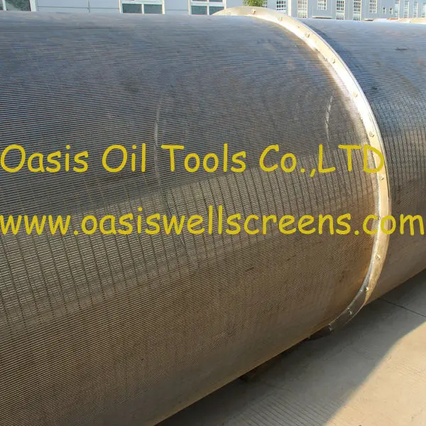 Vee Shaped Wire Passive Intake Water Well Screens For Water Treatment