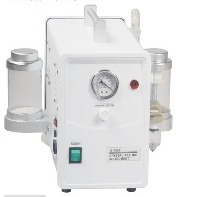 

Professional Facial cleaning machine vacuum facial cleanser crystal diamond powder microdermabrasion factory price, White