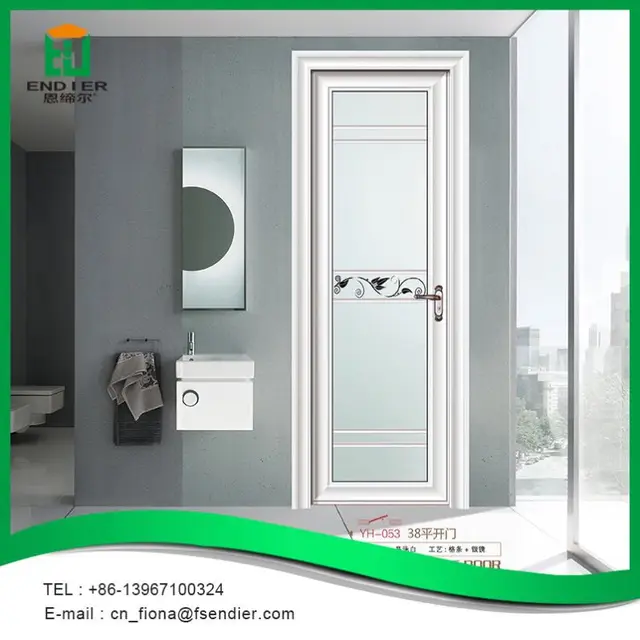 China Design Bathroom Doors Glass S Find New Design Aluminum Frame Glass Swing Door Aluminium Bathroom Doors Philippines For Residential