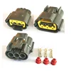 3 Pin way male female adapter auto Waterproof Electrical Wire sensor Connector Plug 174357-2 174359-2