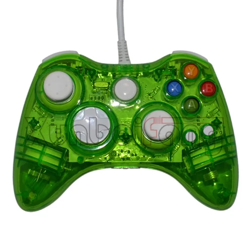 

Wired Joystick for Xbox 360 Transparent Green