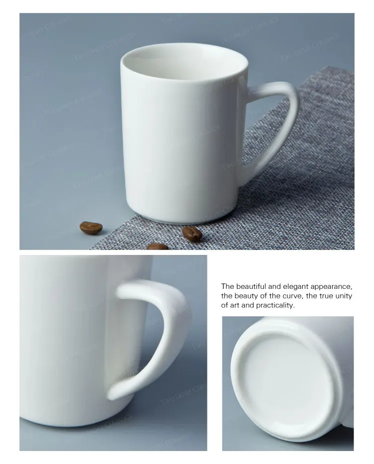 Catering Good Quality Porcelain Custom Printed Coffee Mugs,  Ceramic Tableware Porcelain Mugs@