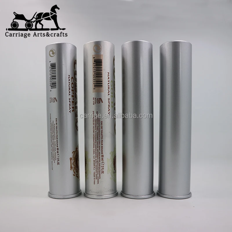 
Custom Screw Cap Cigar Packaging Tubes Aluminum 