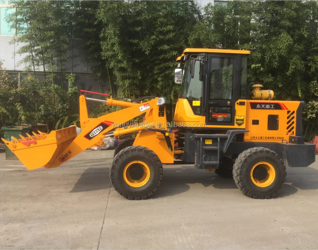 Front End Loader With 4 In 1 Bucket With Small Tractor High Quality 2