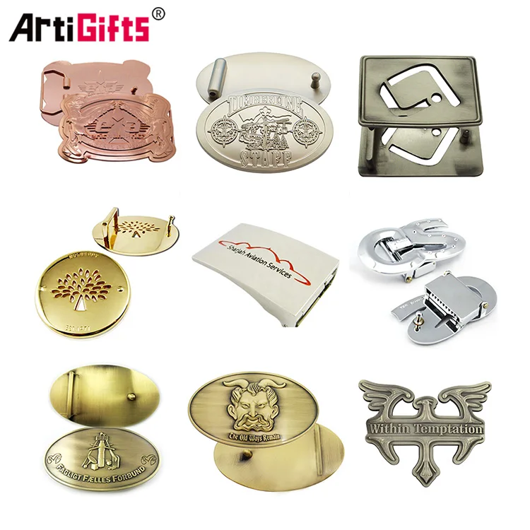 Customised Bulk OEM 40mm Engraved Stainless Steel Belt Clip Clasp Clamp Metal Army Belt Buckle With Custom Logo For Men