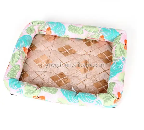

Dropshipping 7 Colors Dog Cool Summer Soft Puppy Sleep Mat Pet Cushion