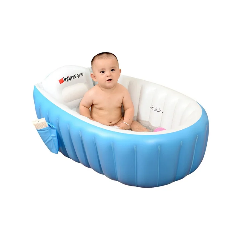 Custom Inflatable Plastic Baby Bathtub Inflatable Portable Air Bathtub