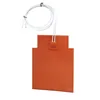 Electric Flexible and Thin Silicone Rubber Heater with High Thermal Efficiency