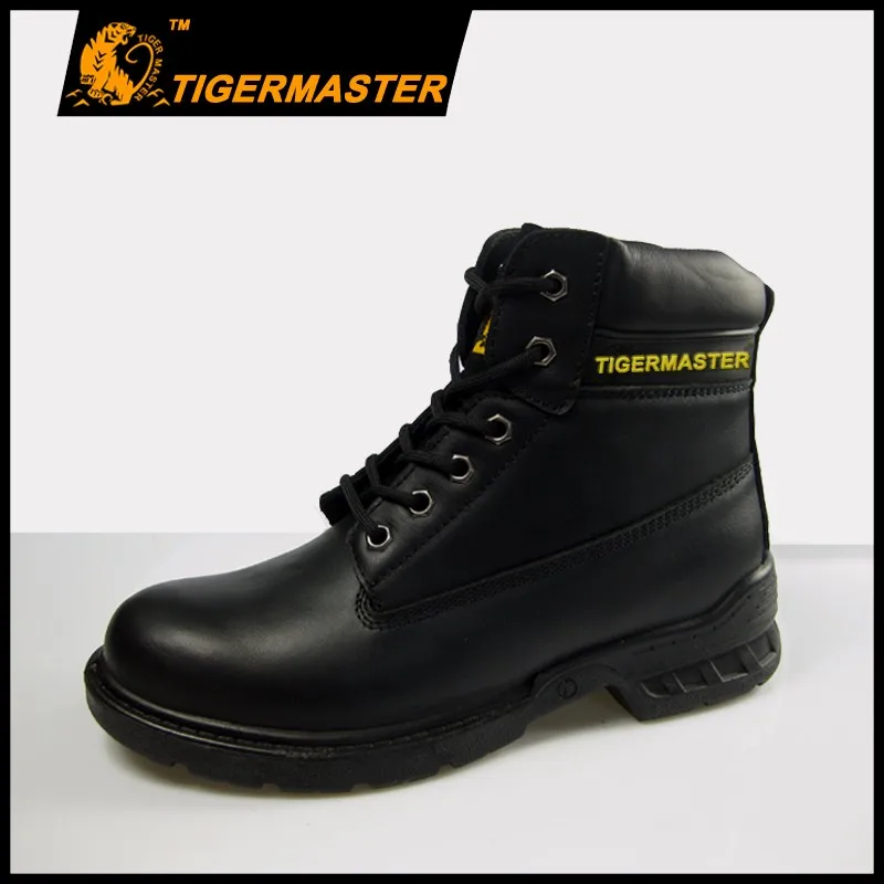 Tiger Master brand genuine leather pu sole woodland safety shoes, View