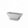SM-8638 Unique 64" inch low prices container vasca idromassaggio freestanding solid surface bathtub bath acrylic resin tub