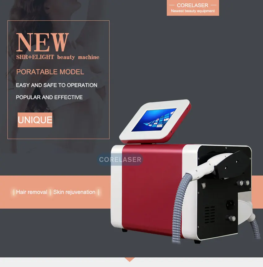 2020 SHR Elight IPL hair removal machine