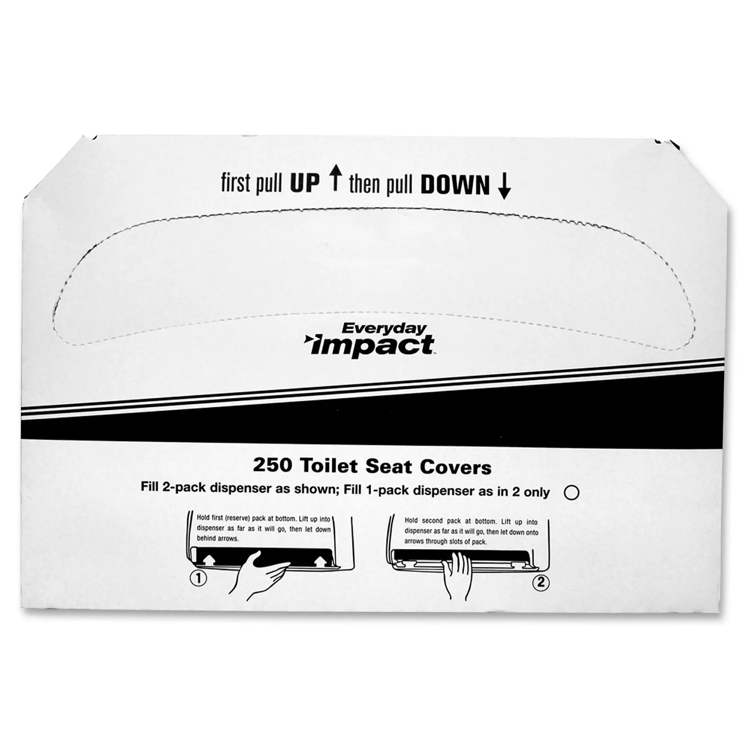 Genuine Joe Toilet Seat Covers 85125