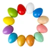 Children's wooden DIY painted graffiti Easter egg model toys