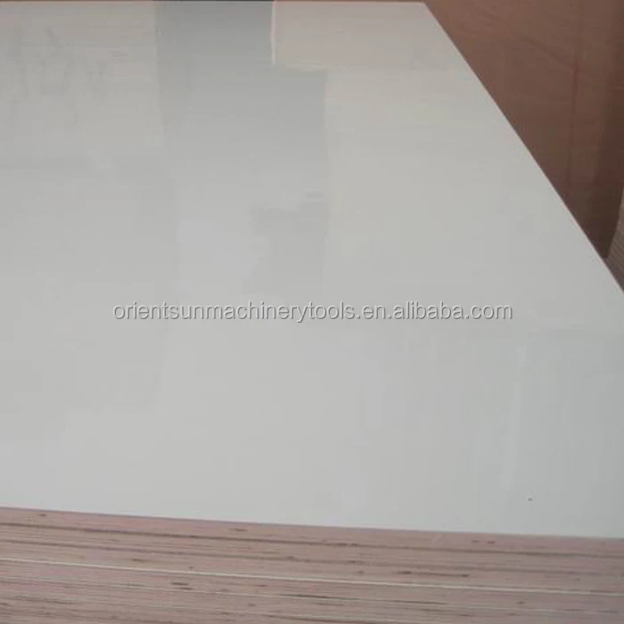 Uno matt white. HPL plywood Round Table Top White.