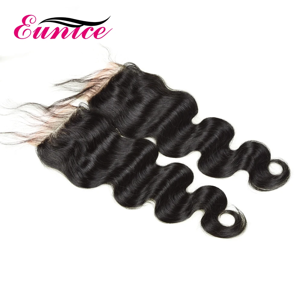 

5x5 lace closure body weave with baby hair, All color is available