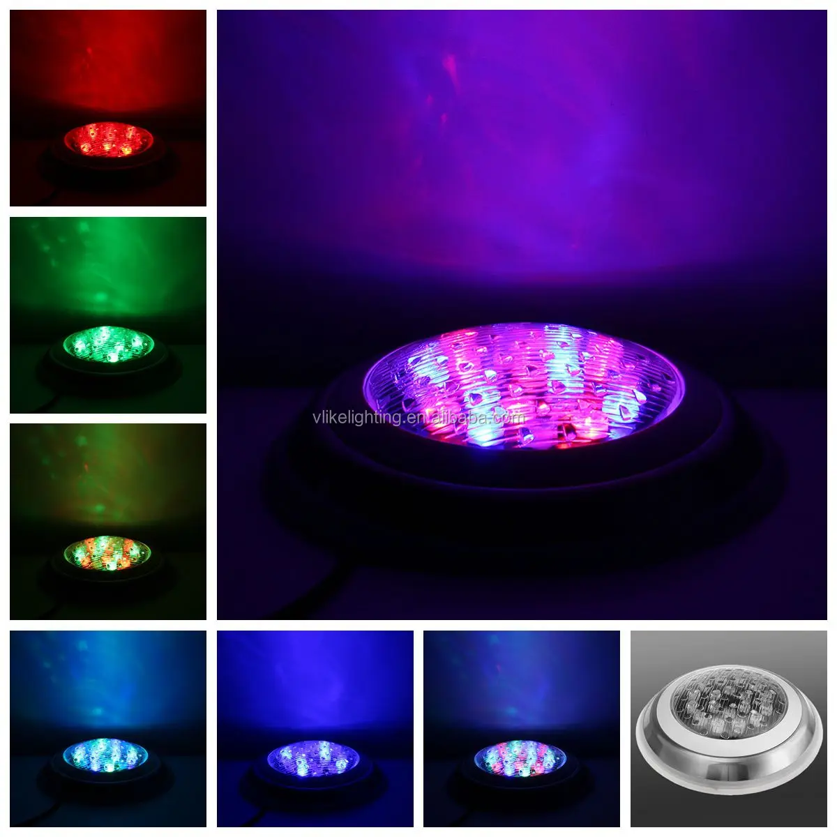 Standard Waterproof 24w Surface Mounted Led Swimming Pool Underwater