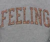 rose golden base rhinestone transfer letter motif for kids garment