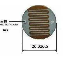 Milageto 20 Pi/èces Photor/ésistance Ldr Cds 5mm Capteur De R/ésistance gl5537