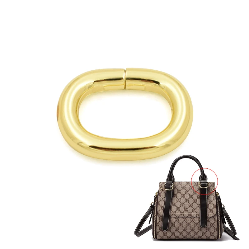

Good quality metal iron handbag ring oval o ring buckle for bag