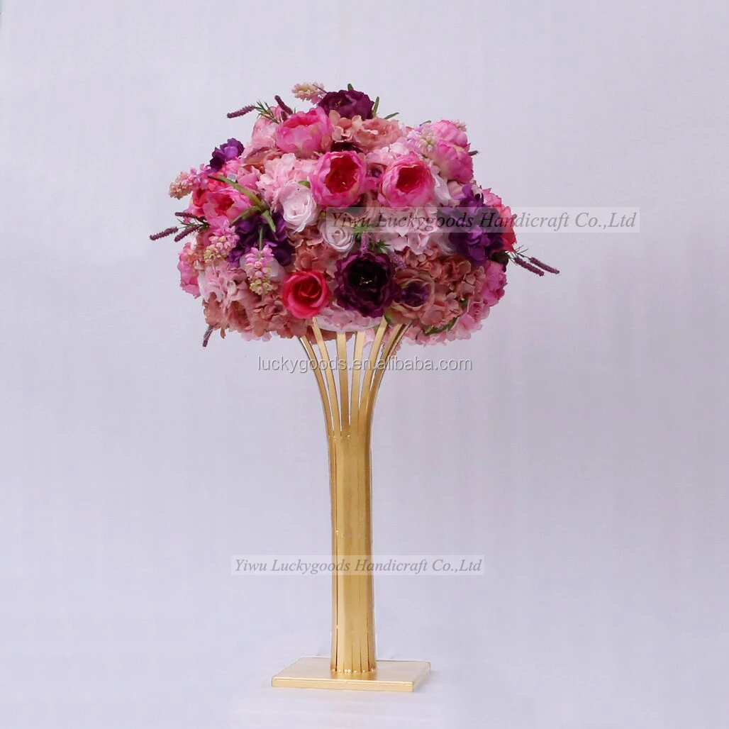 Lfb775wedding Banquet Table Decoration Flower White Floral With