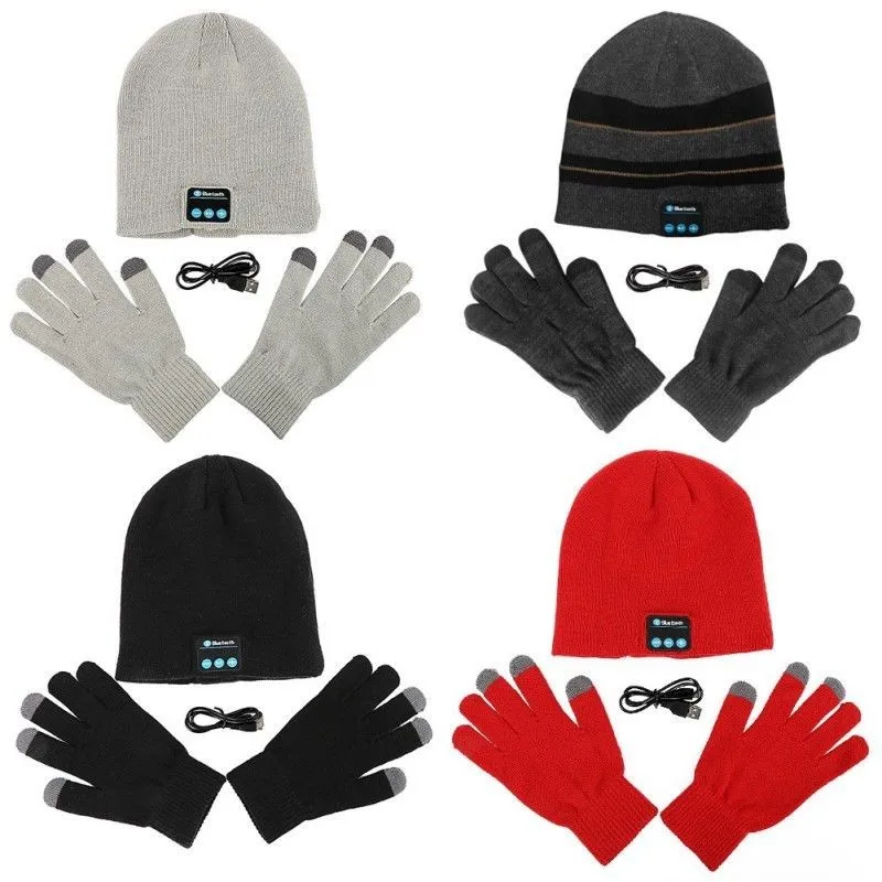 男女皆宜的无线智能帽子帽子   手套耳机耳机扬声器麦克风