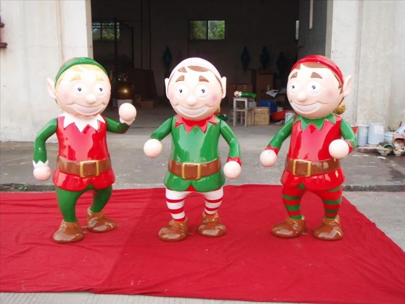 Elves Christmas Decoration,Fiberglass Elves Buy Large Outdoor