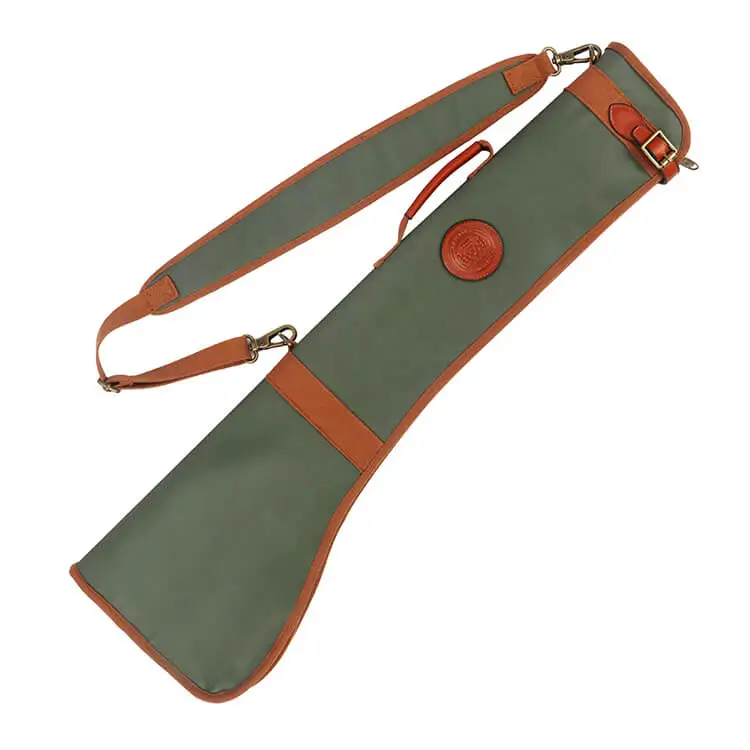 

Tourbon Factory Cheaper Canvas Genuine Leather Fold Customized Golf Staff Bag