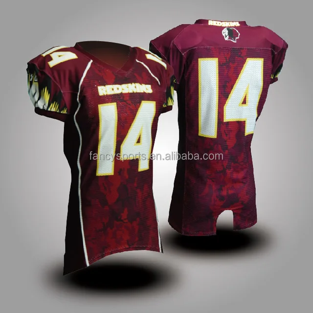 American football jersey Capless sleeve