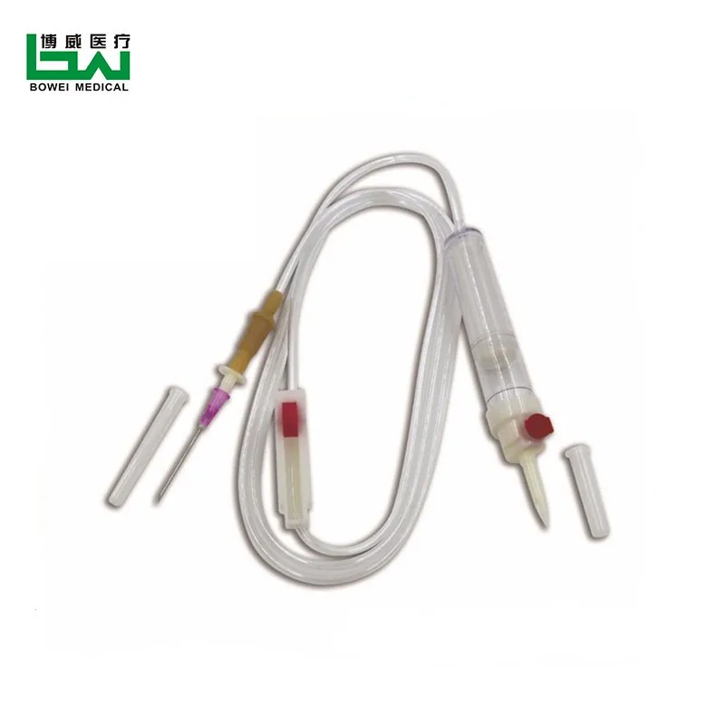 
Professional Chinese manufacturer disposable infusion set with filter 