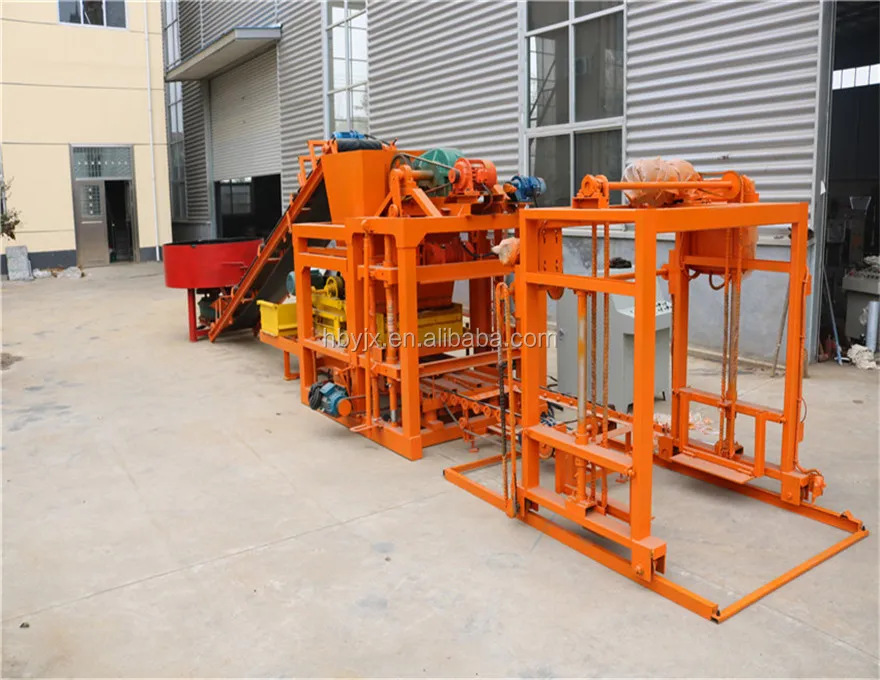 Hot Selling Qtj4-25 Aircrete Block Machine Fully Automatic Paver Brick ...