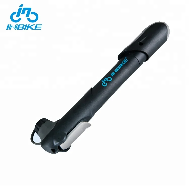 

INBIKE 2019 Hot Selling Easy To Carry Mini ABS Alloy MTB Bike Pump, Black