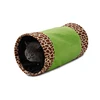 Funny Poly patterned Soft Plush Cat Tunnel