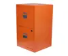Office furniture 2 drawer cabinet / Orange safe metal cabinet/office equipment
